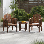 Outdoor Wood Armchair