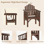Outdoor Wood Armchair