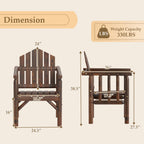 Outdoor Wood Armchair