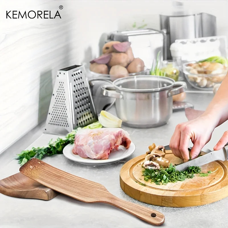KEMORELA 1PCS Wooden Spoon Holder