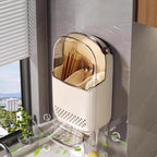 ㉤Kitchen Utensil Organizer Wall Mounted Cutlery Holder
