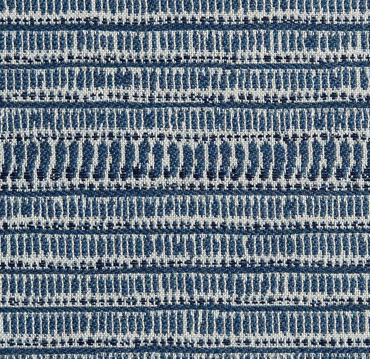 Saqqara Pillow Cover in Atlantic Blue