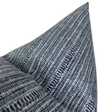 Saqqara Pillow Cover in Atlantic Blue