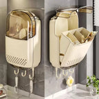 ㉤Kitchen Utensil Organizer Wall Mounted Cutlery Holder