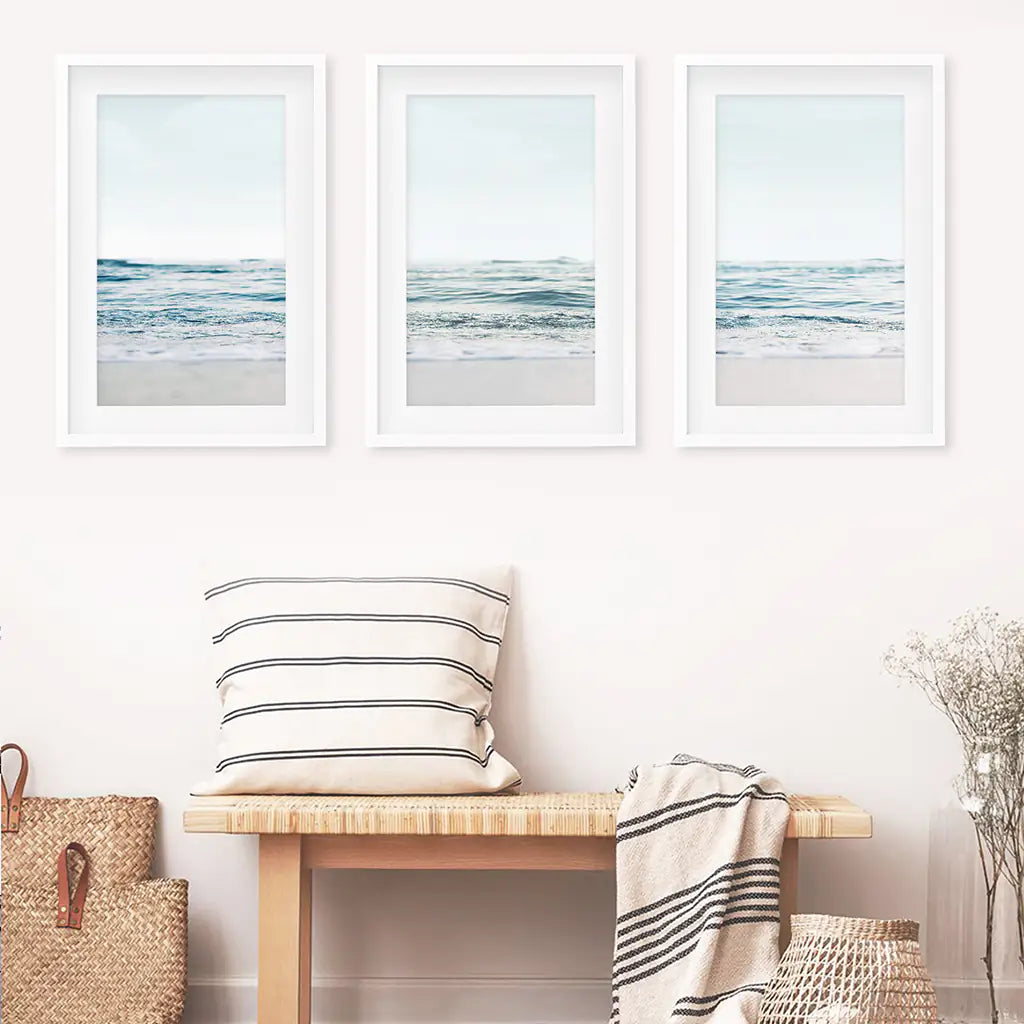 Blue Waves, Sandy Beach