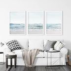 Blue Waves, Sandy Beach