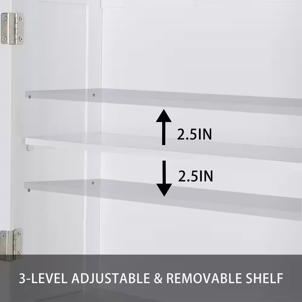 Over the Toilet Bathroom Storage Cabinet