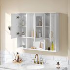 Modern Wall Mounted Medicine Cabinet With Adjustable Shelves