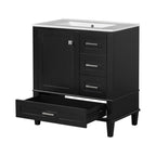 Modern Bathroom Cabinet With Sink Combo Set