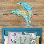 Dolphins Decorative Coastal Door Decor
