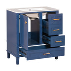 Modern Bathroom Cabinet With Sink Combo Set