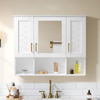 Modern Wall Mounted Medicine Cabinet With Adjustable Shelves