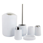 Bamboo Bathroom Accessories Set