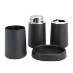 Bamboo Bathroom Accessories Set