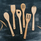 Bamboo Kitchen Utensil Holder