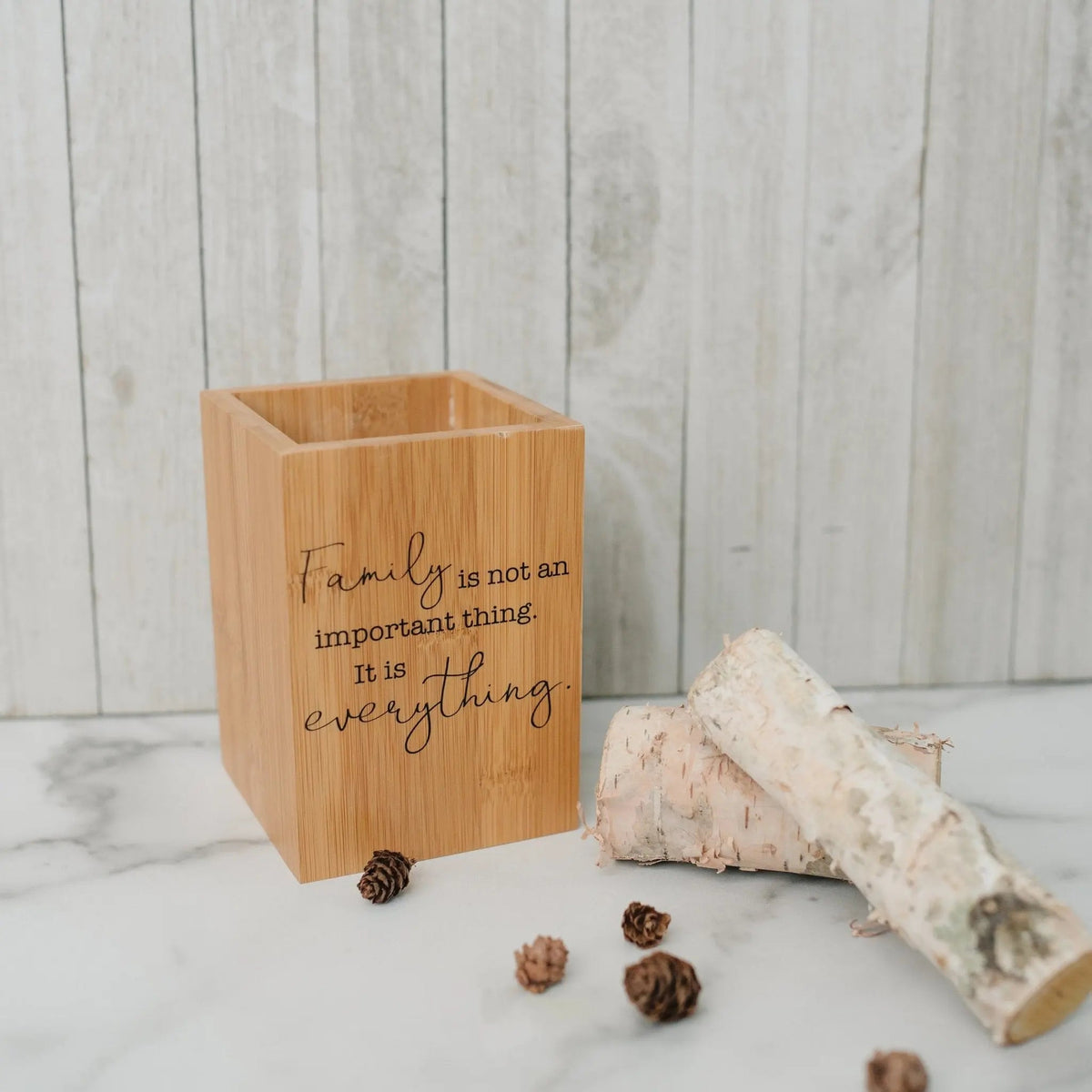 Bamboo Kitchen Utensil Holder