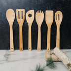 Bamboo Kitchen Utensil Holder