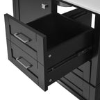 Modern Bathroom Cabinet With Sink Combo Set