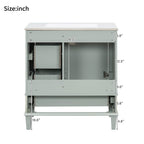Modern Bathroom Cabinet With Sink Combo Set