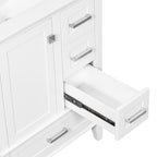 Modern Bathroom Cabinet With Sink Combo Set