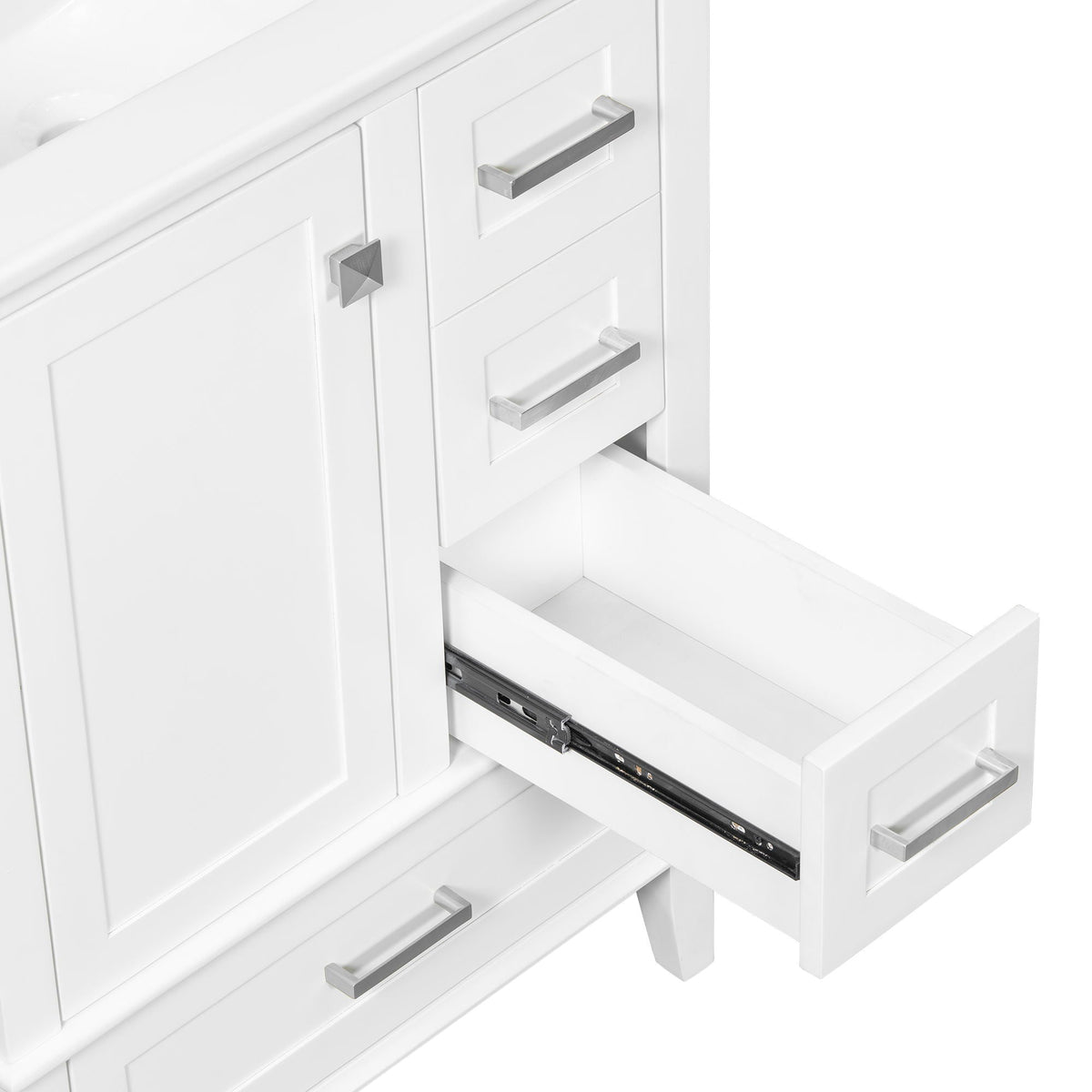 Modern Bathroom Cabinet With Sink Combo Set