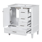 Modern Bathroom Cabinet With Sink Combo Set