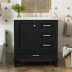 Modern Bathroom Cabinet With Sink Combo Set