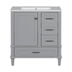 Modern Bathroom Cabinet With Sink Combo Set
