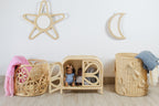 Flutter Wing Hamper Rattan Basket