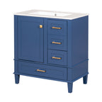 Modern Bathroom Cabinet With Sink Combo Set