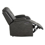 Benz - LED & Power Recliner Chair With Adjustable Headrest