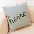 Elegant Pattern Printed Throw Pillow Case