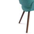 Malden Bentwood Dining Chair - Turquoise