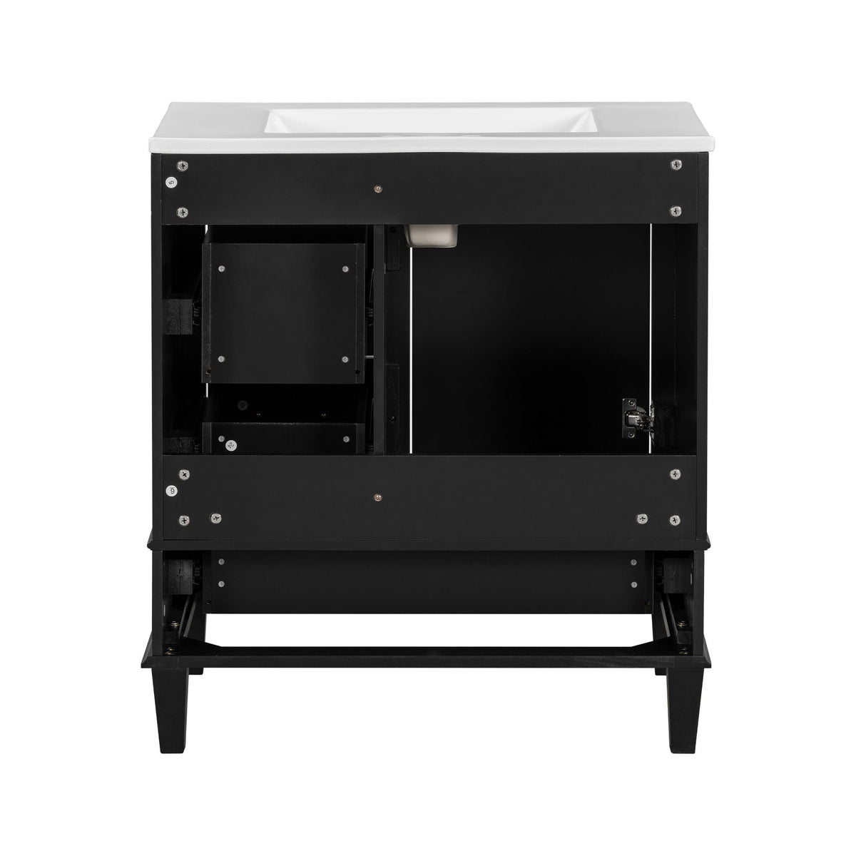 Modern Bathroom Cabinet With Sink Combo Set