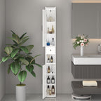 Slim Tall Bathroom Storage Cabinet