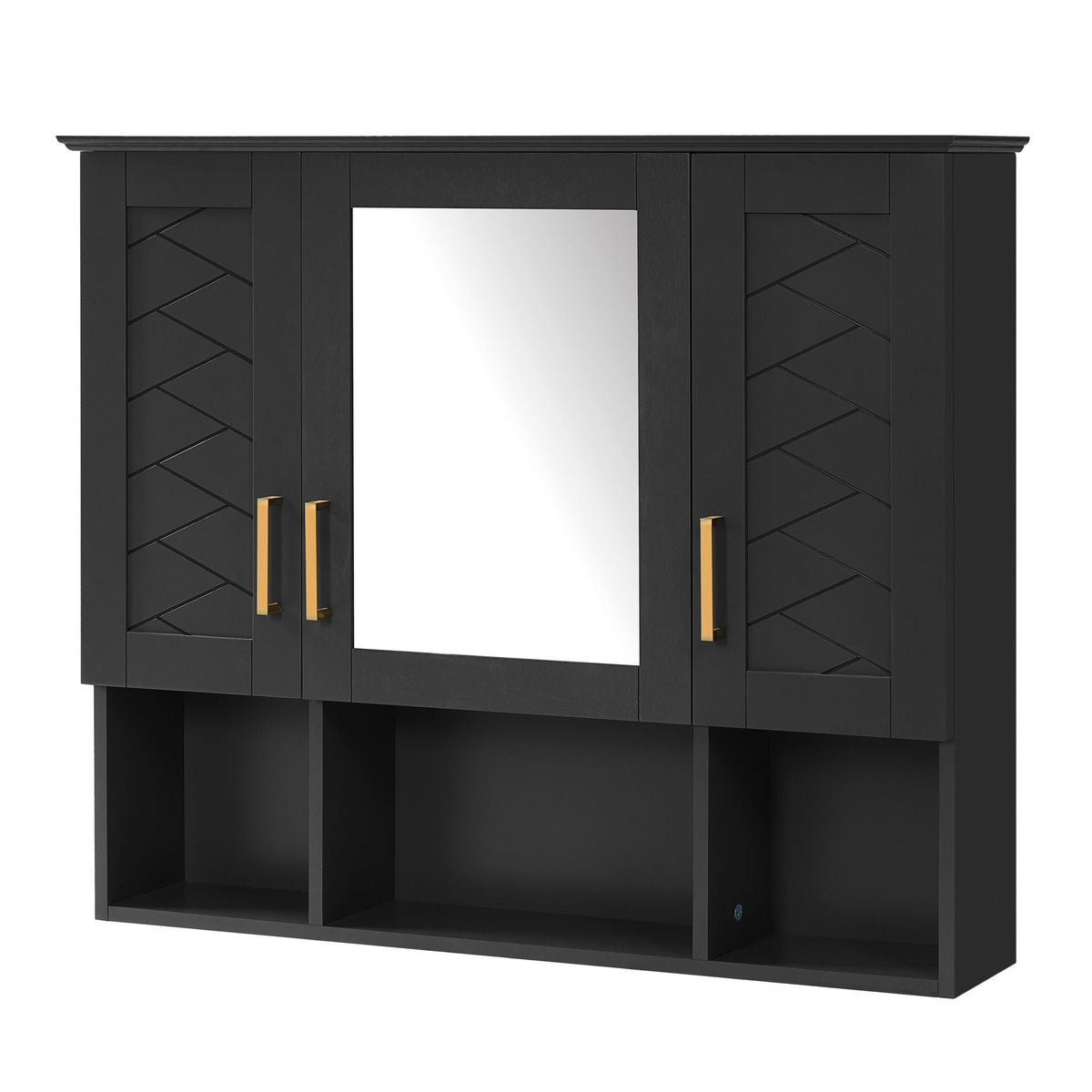 Modern Wall Mounted Medicine Cabinet With Adjustable Shelves