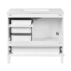 Modern Bathroom Cabinet With Sink Combo Set
