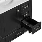 Modern Bathroom Cabinet With Sink Combo Set