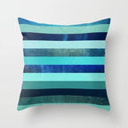 Flower Leaves Pattern Throw Pillow Case