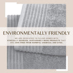 4 Pack Cotton Bath Towels - Kasper Collection
