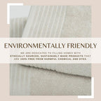 4 Pack Cotton Bath Towels - Kasper Collection