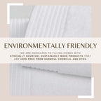 4 Pack Cotton Bath Towels - Kasper Collection