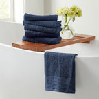 4 Pack Cotton Bath Towels - Kasper Collection