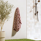 Oversized Retro Printed Beach Towel - St. Barts Collection