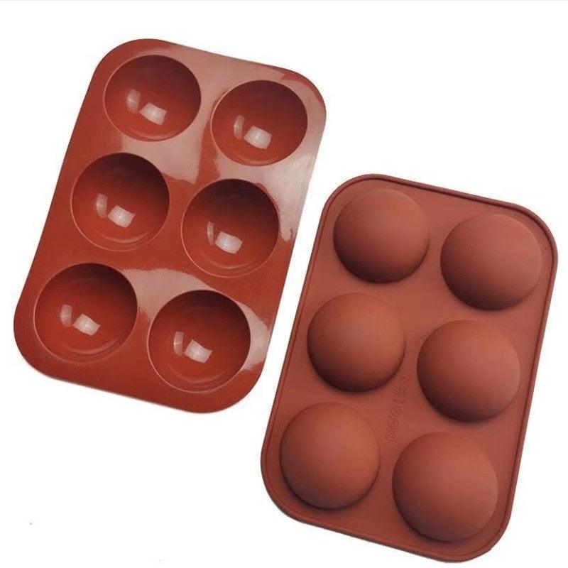 Half Sphere Silicone Soap Molds