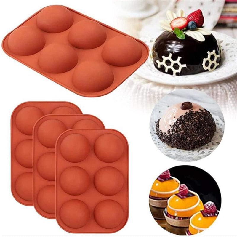 Half Sphere Silicone Soap Molds