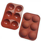 Half Sphere Silicone Soap Molds