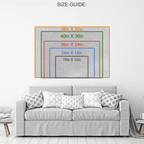 Heart Water Splash Canvas Wall Art