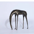 Abstract Horse Statue Cast Iron Rustic Decor