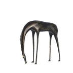 Abstract Horse Statue Cast Iron Rustic Decor